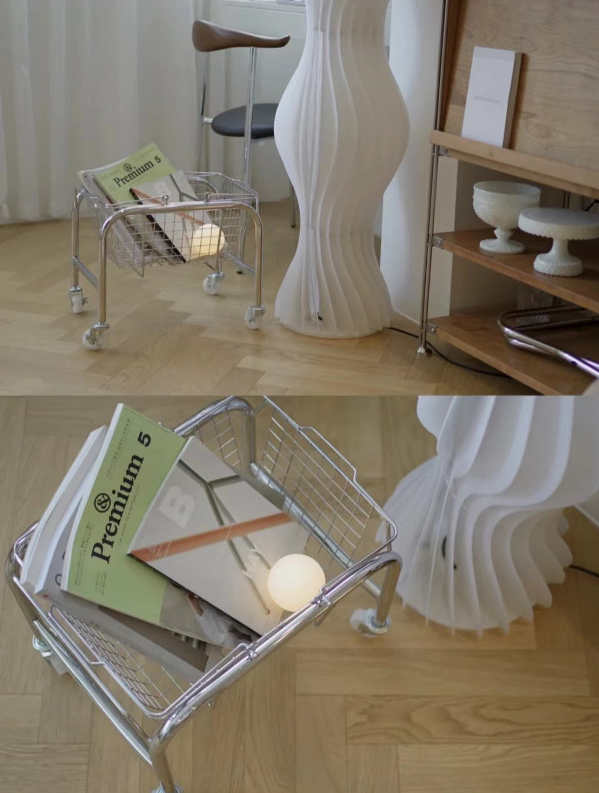 Snack storage basket