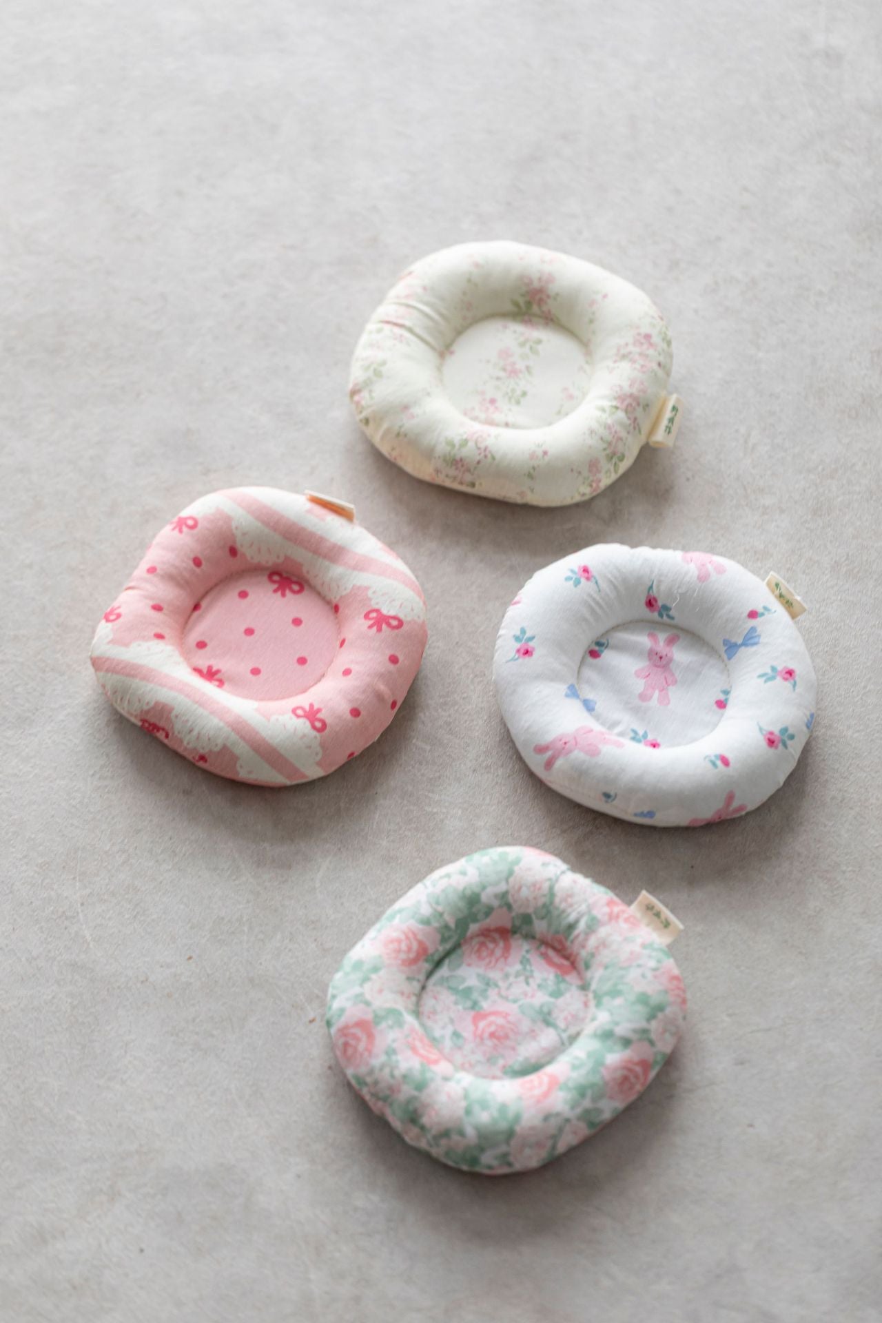 Noyou made handmade fabric coaster, small fresh kung fu tea ceremony accessories, gaiwan, teacup, tea coaster, anti-scald septum day