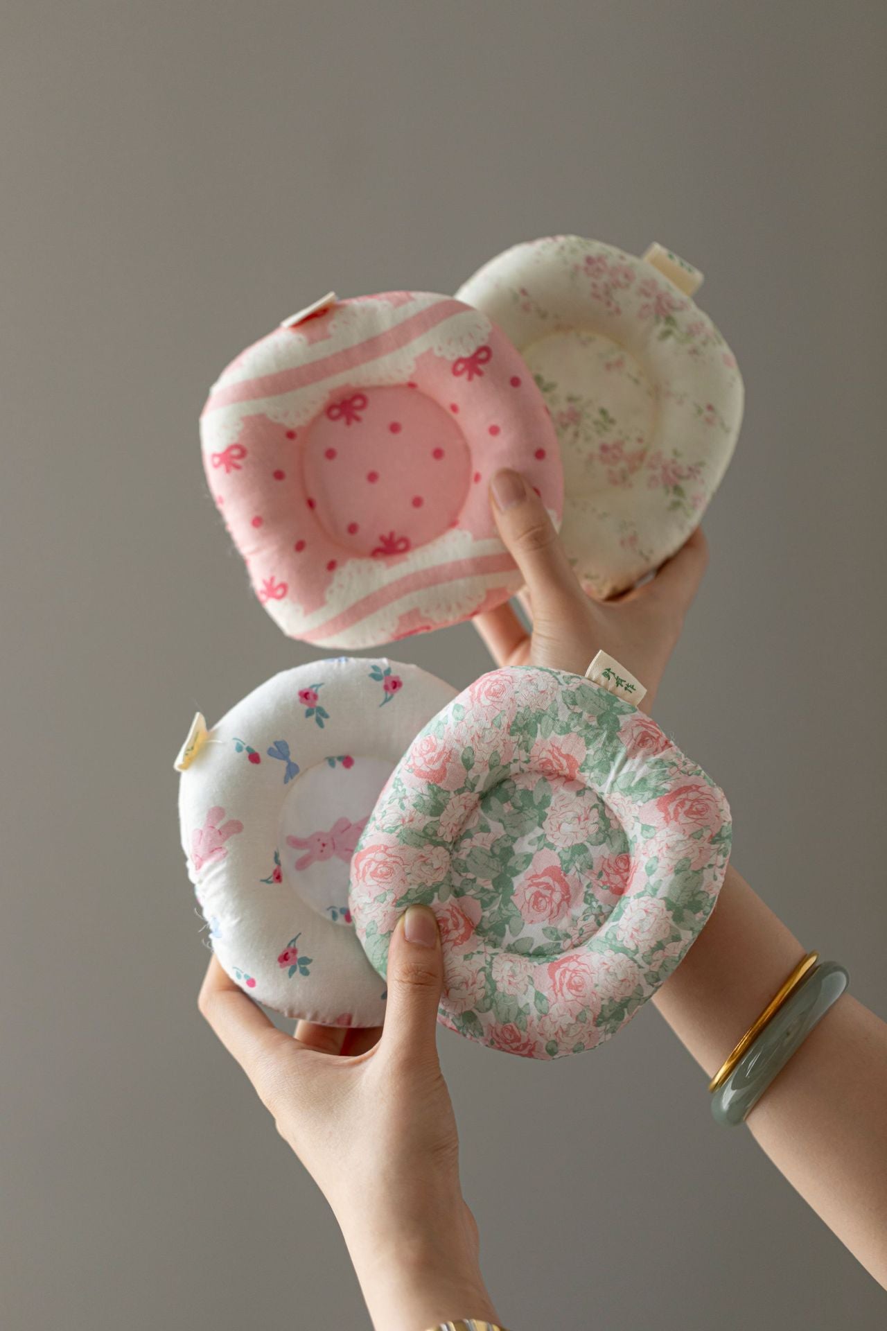 Noyou made handmade fabric coaster, small fresh kung fu tea ceremony accessories, gaiwan, teacup, tea coaster, anti-scald septum day