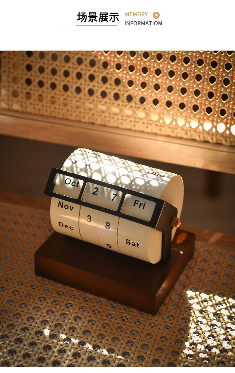 Wheel Perpetual Calendar 2025 Large Rotating Table Calendar Desktop Ornaments Desk Calendar Postgraduate Entrance Examination Inspirational Perpetual Calendar Countdown