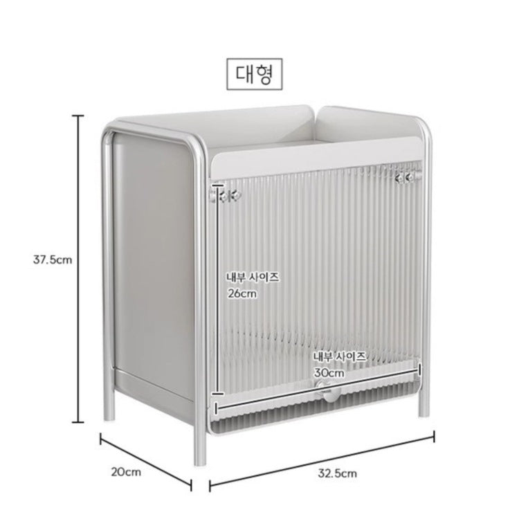 metal dust-proof cup holder