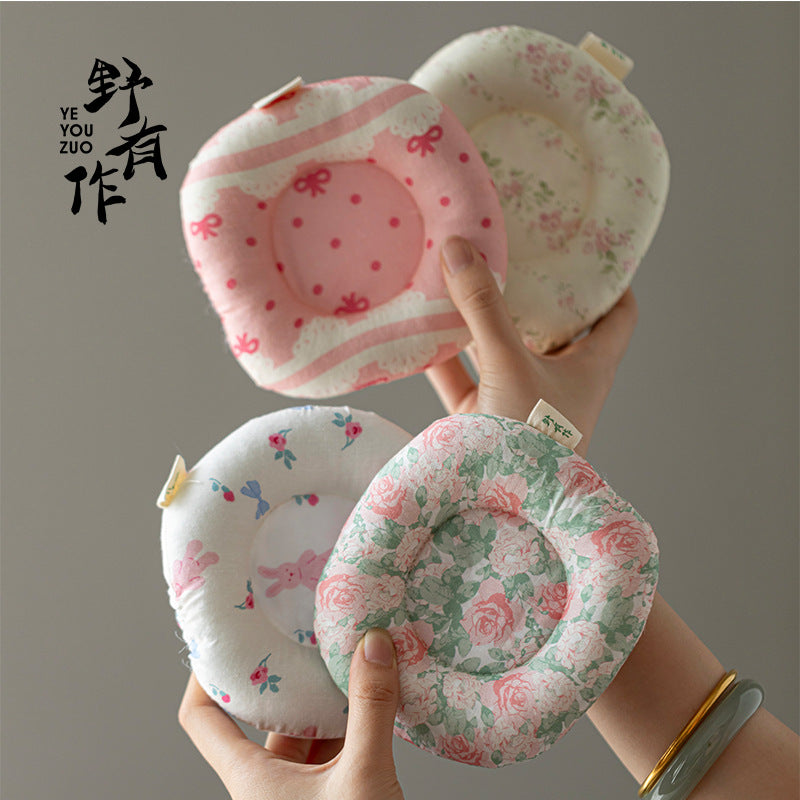 Noyou made handmade fabric coaster, small fresh kung fu tea ceremony accessories, gaiwan, teacup, tea coaster, anti-scald septum day